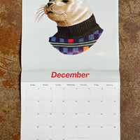 Berkley Illustration Animal Portraits 2024 Wall Calendar