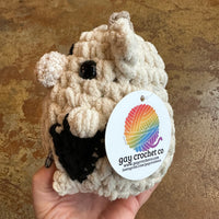 Crocheted Cow