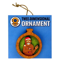 Santa Squatch Ornament