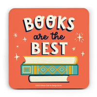 Books are the Best Coaster