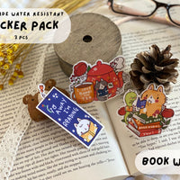 Bookworm Sticker Pack