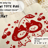 Love You Cherry Much Mini Tote Bag