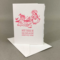 Fresh Hell Letterpress Card