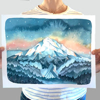 Mt. Hood Sunrise Print