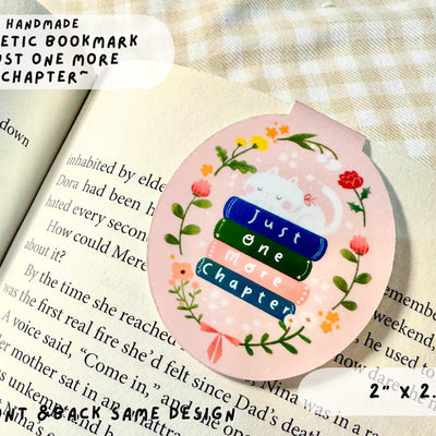 One More Chapter Magnetic Bookmark