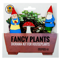 Garden Gnome Plant Diorama Kit