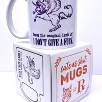 From the Magical Land of I Don't Give a F*ck Mug