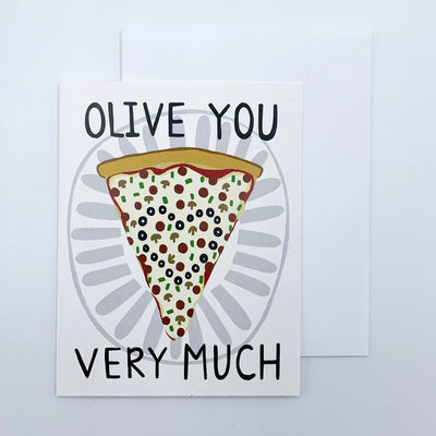Olive You Very Much Card