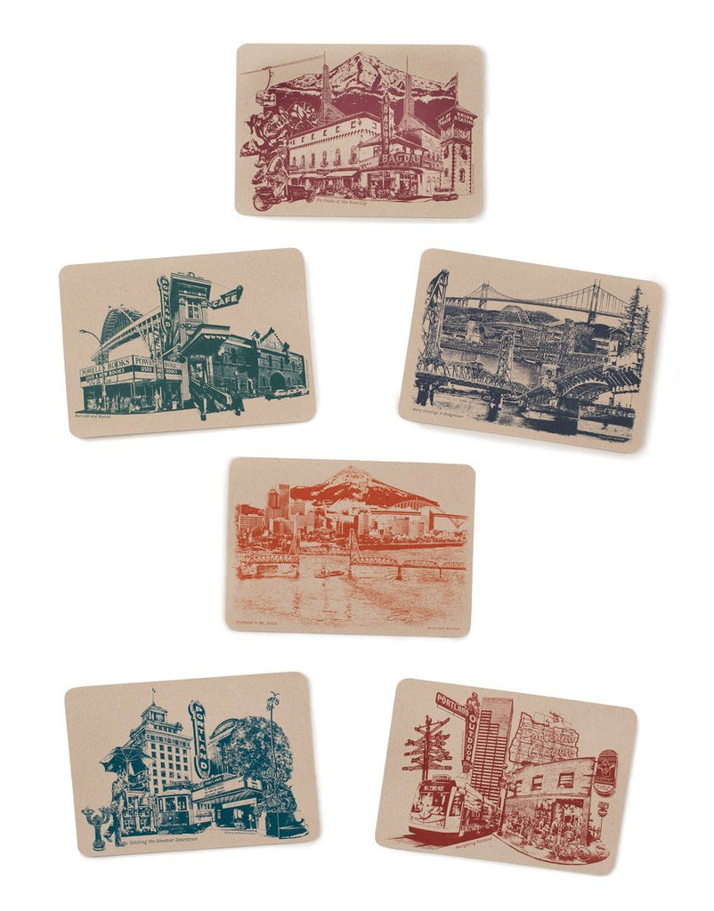 Icons of Portland Postcard Set