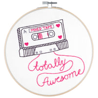 Mixed Tape Embroidery Kit