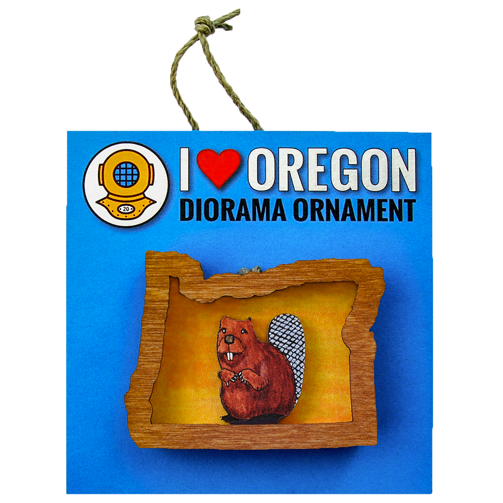 Beaver Oregon Ornament