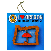 Umbrella Oregon Magnet or Ornament