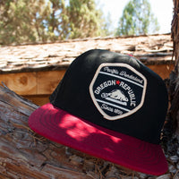 Little Bay Root Oregon Republic beaver trucker hat