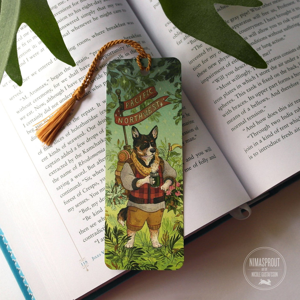 Pacific NW Pup Bookmark