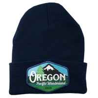 Oregon pacific wonderland knit beanie