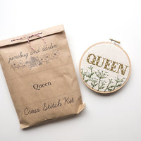 Queen Cross Stitch Kit