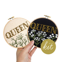 Queen Cross Stitch Kit