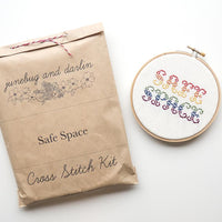 Safe Space Cross Stitch Kit
