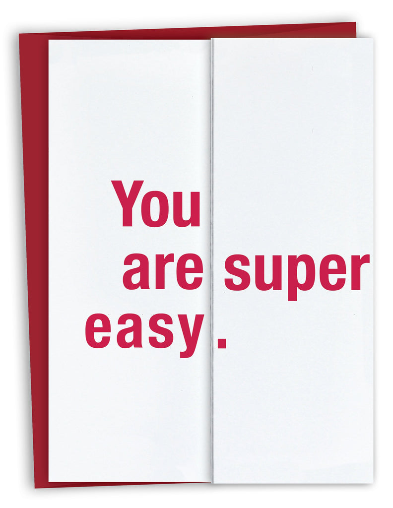 You Are Super Easy Fold Out Card