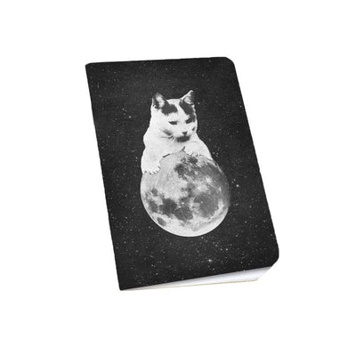 Cat + Moon Notebook