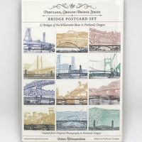 12 Bridges of Portland Postcard Set