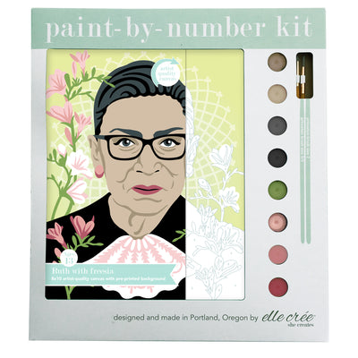Ruth with Freesia Paint by Numbers Kit