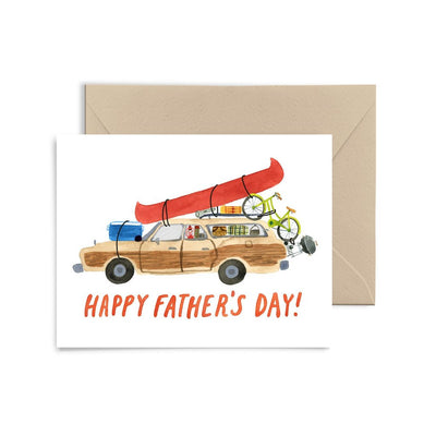 Father's Day Station Wagon Card