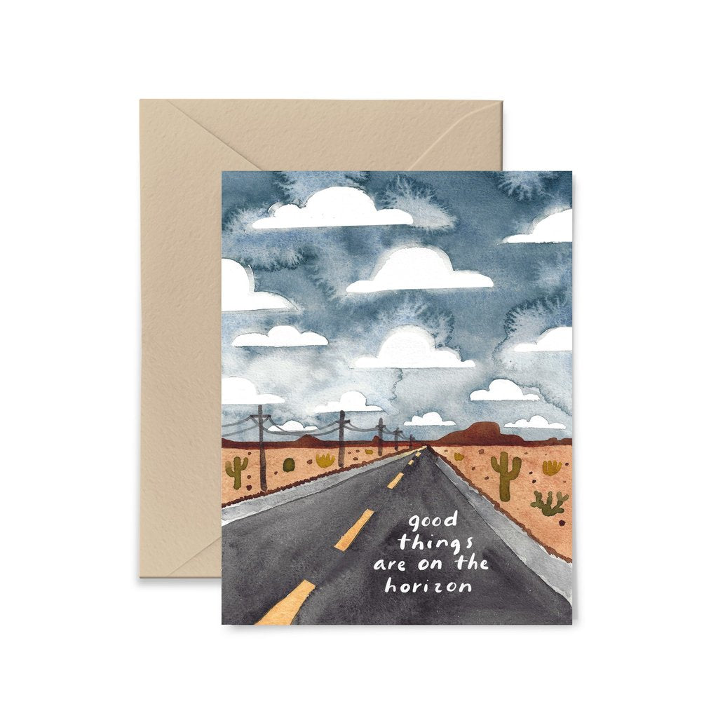 Good Things are on the Horizon Card