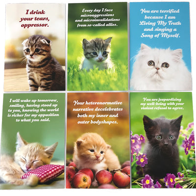 Social Justice Kittens Postcard Set Vol 1