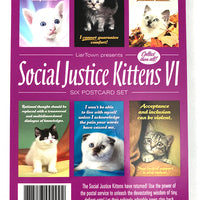 Social Justice Kittens Postcard Set Vol 6