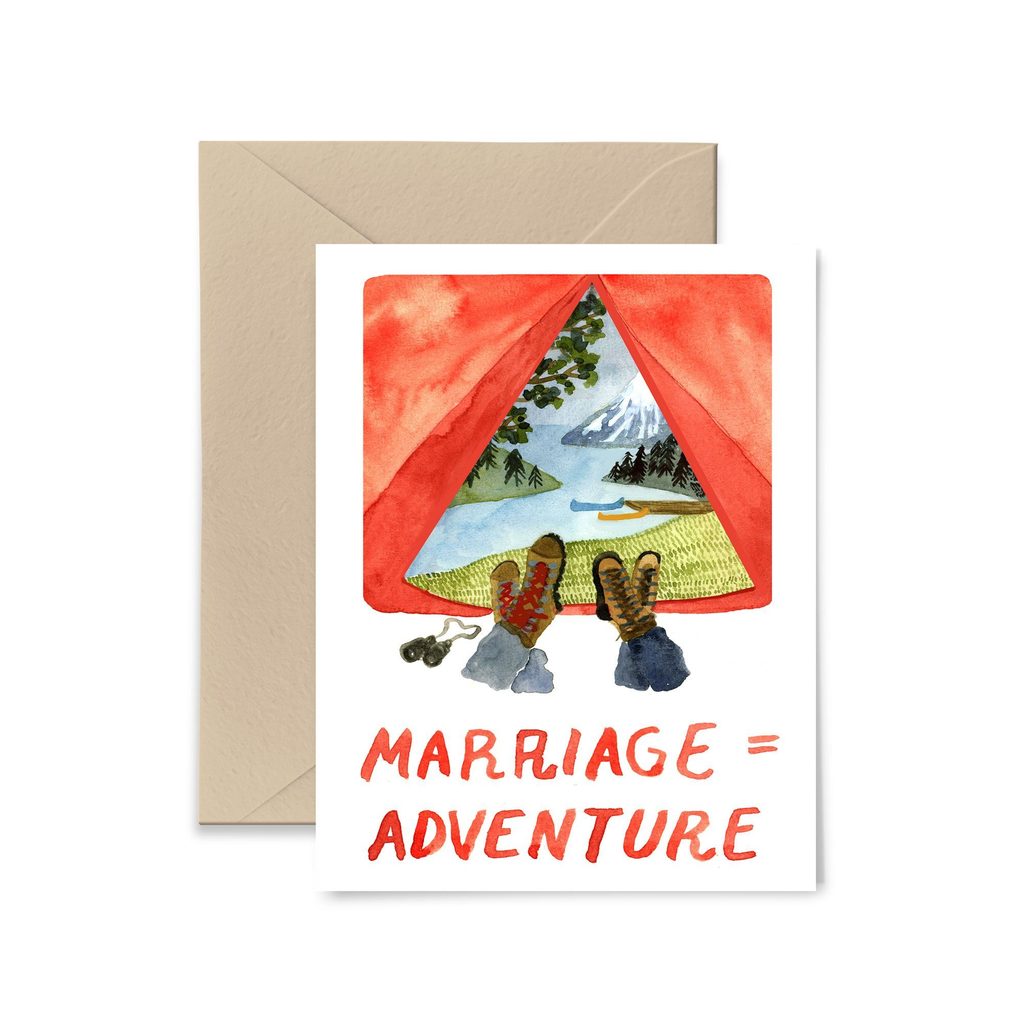 Marriage = Adventure Card