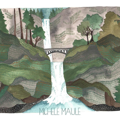 Multnomah Falls Print