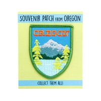 Mt. Hood souvenir iron-on patch Oregon