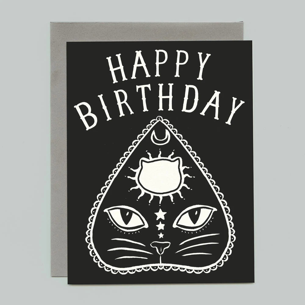 Planchatte Birthday Card