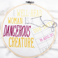 Dangerous Creature Embroidery Kit