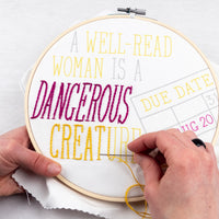 Dangerous Creature Embroidery Kit