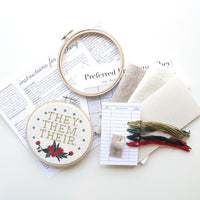 Preferred Pronouns Cross Stitch Kits