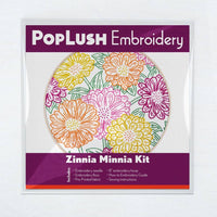 Zinnia Minnia Embroidery Kit